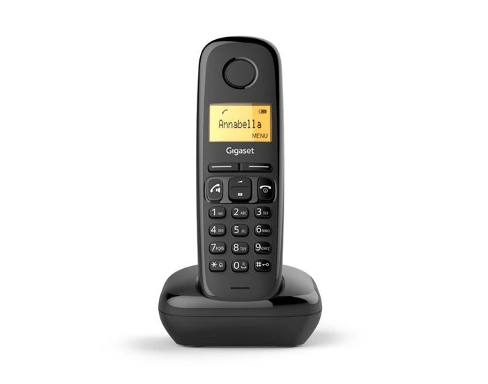 GIGASET A270 (NERO) - TELEFONO CORDLESS - FUNZIONE SVEGLIA