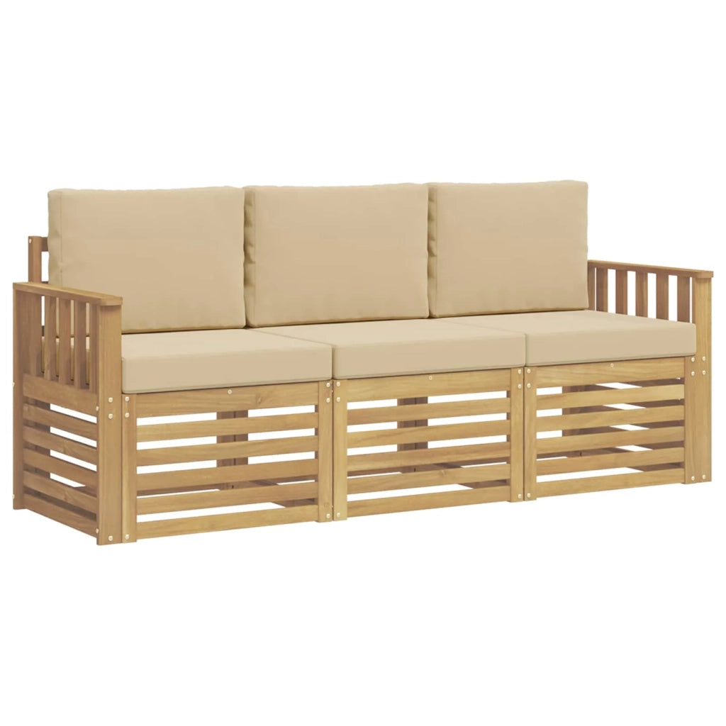 Set divani Legno di Acacia Massello