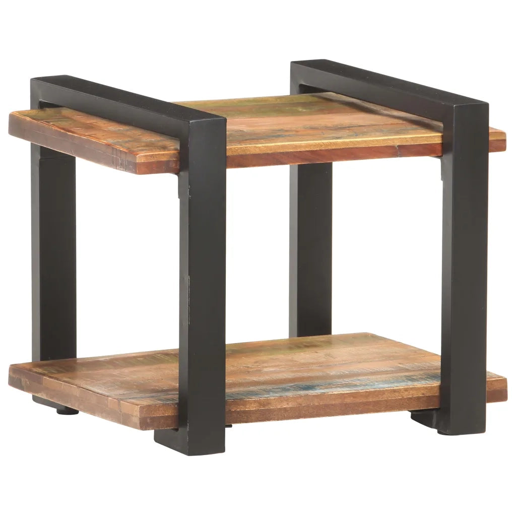 Comodino 50x40x40 cm in Legno Massello di Recupero