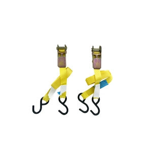C SET 2/CINGHIE ANCORAGGIO CRICCHETTO 25MM 4,5MT S