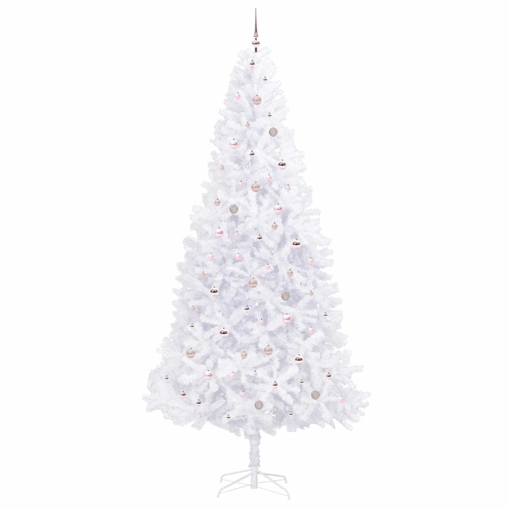 Albero di Natale artificiale Bianco 300 cm PVC e Acciaio 3426560