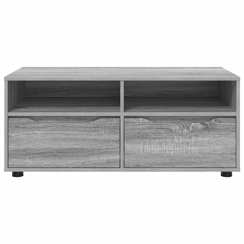 Mobile TV Grigio Sonoma 100 x 48 x 43 cm Legno multistrato 888933