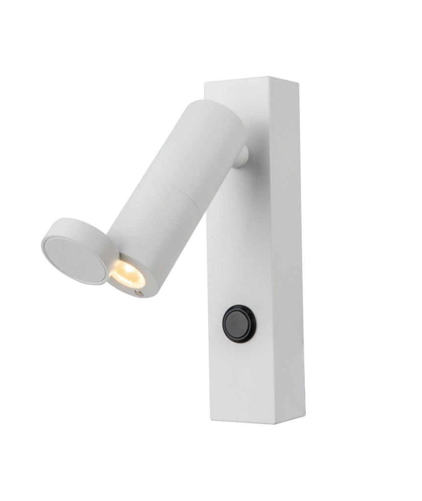 Applique LED bianca orientabile lettura 3W Miri Light Prestige