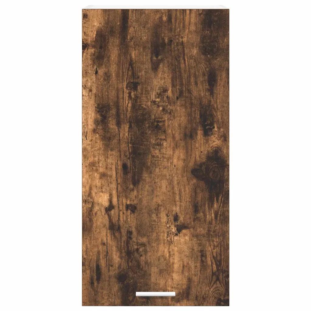 Armadio pensile Rovere Affumicato e Bianco 40 x 31 x 80 cm 884262