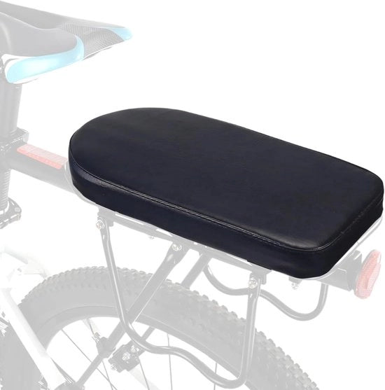 Sella in pelle PU nera - Sella confortevole - Adatta a bicicletta per bambini e bicicletta da scuola