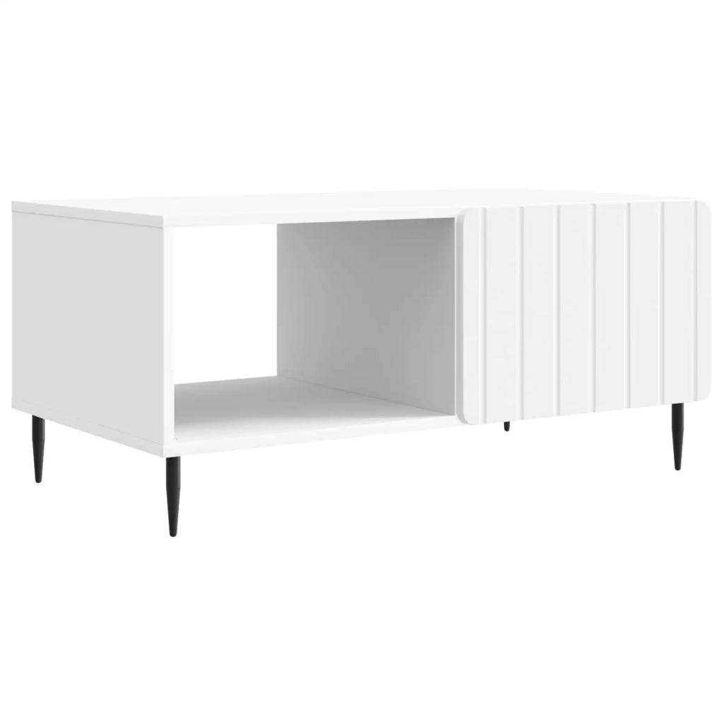 Tavolino da salotto Bianco 90 x 50 x 40 cm Legno ingegnerizzato 894495