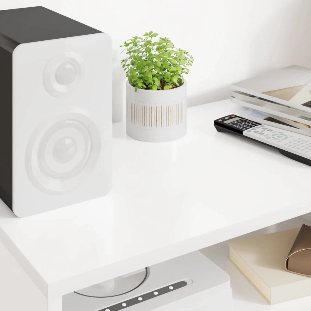 Mobile TV-Credenza per TV Bianco 60 x 35 x 40 cm Legno multistrato