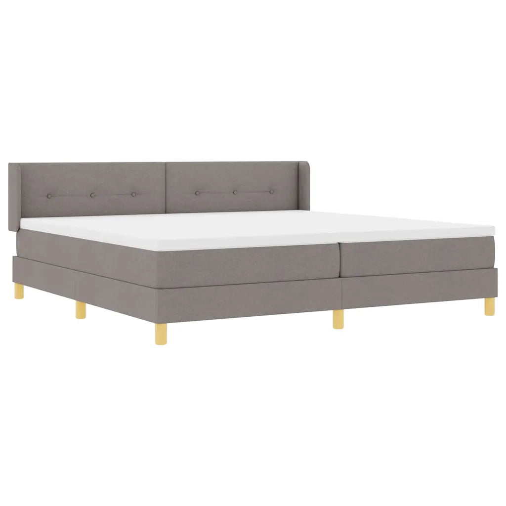 Letto a molle con materasso Talpa 200 x 200 cm Tessuto 3341318