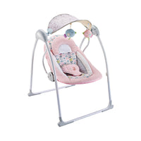 Altalena dondolo oscillante con Musica per Bambini 86x74x63 cm in Acciaio e Poliestere Baby Sweet