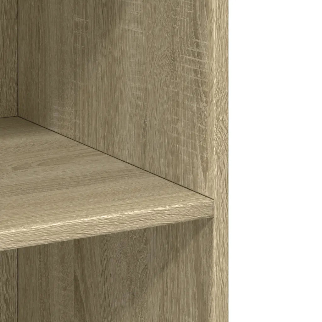 Credenza Rovere Sonoma 70x41x185 cm in Legno Multistrato