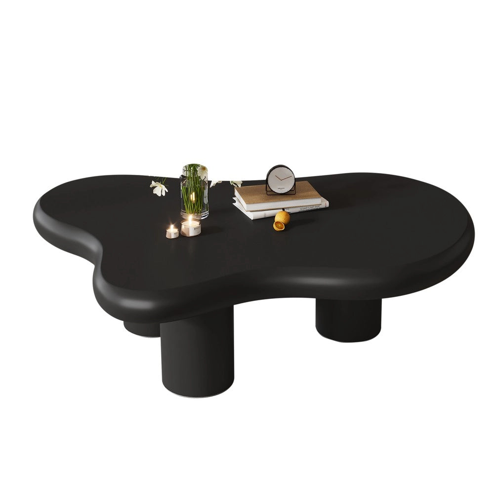 Tavolino da Caff¨¨ Design Nuvola ¨C MINIMAL ¨C MDF Laccato, 97x67x32 cm