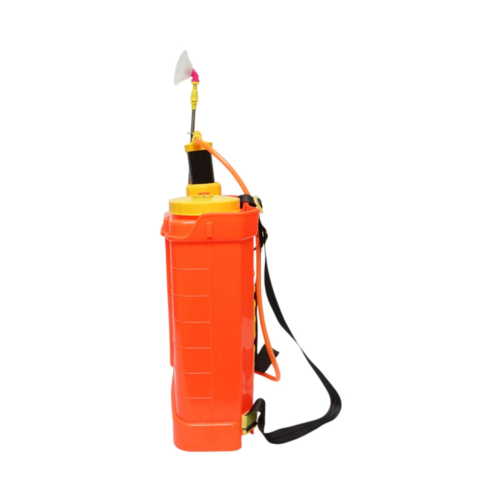 Pompa di spruzzatura, vermorel manuale con serbatoio da 18L, 3 ugelli, pressione massima 3 bar