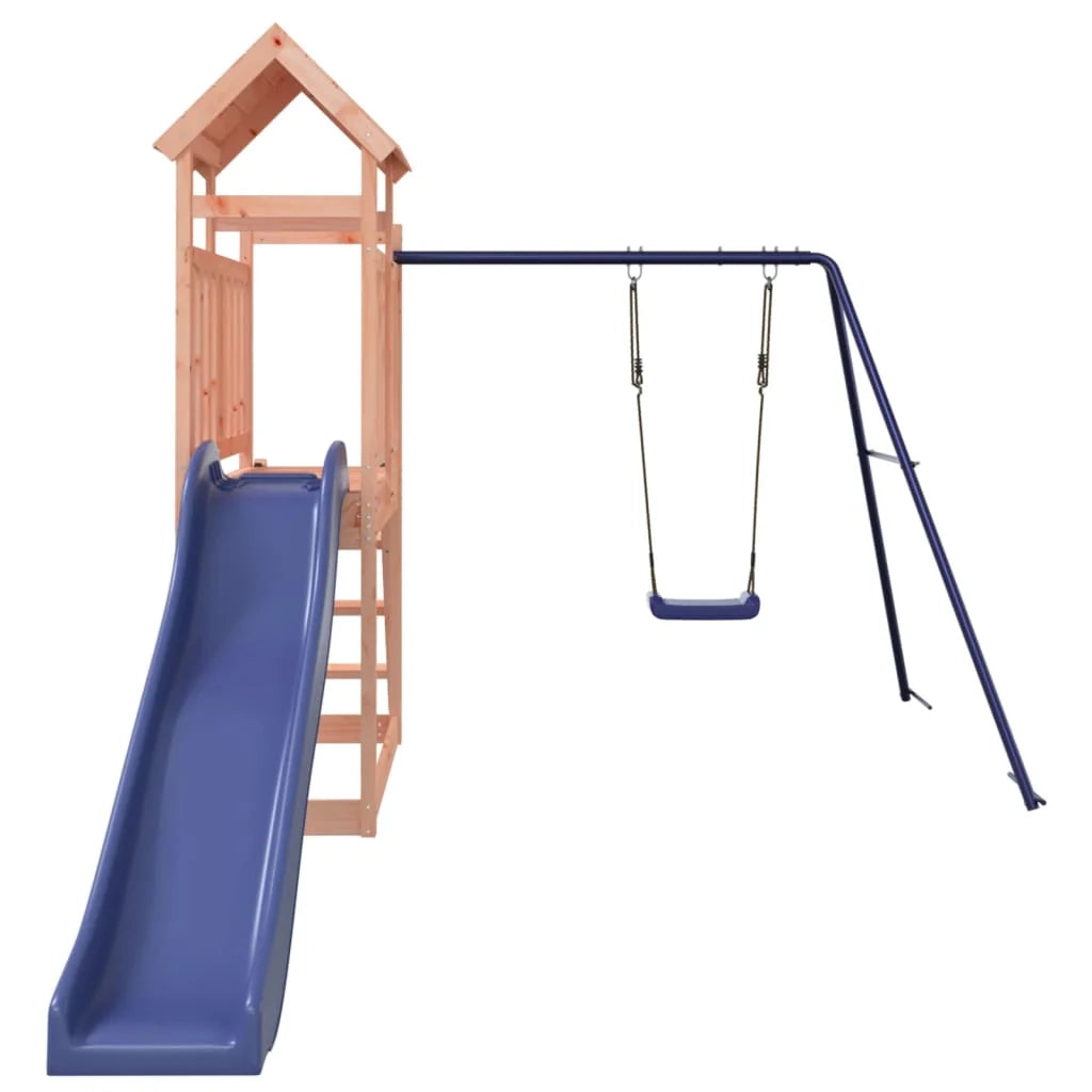 Area giochi esterna 242 x 379 x 214 cm in legno massello di abete Douglas 02_0004980