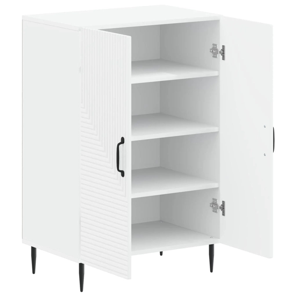 Mobile per scarpe HAARLEM 59,5 x 39,5 x 89,5 cm Bianco 896865