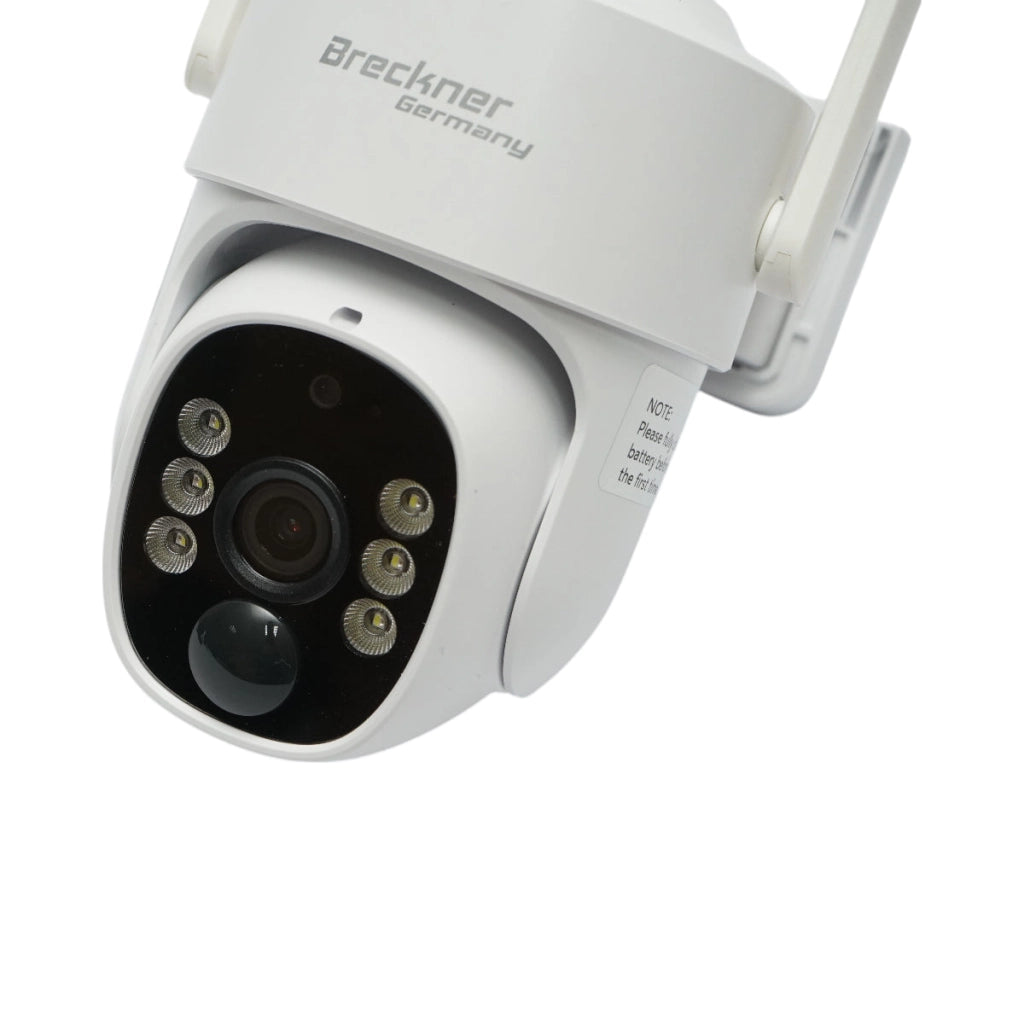 Telecamera di sorveglianza con lente doppia 3 MP, 4G, WIFI 2.4 GHz, pannello solare, batteria da 9.000 mAh, controllo PTZ, rilevamento umano PIR, visione notturna e applicazione Ubox