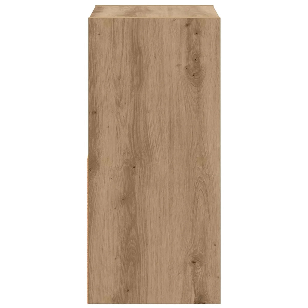 Comodino 2 pcs Rovere artigianale 35 x 32 x 68,5 cm