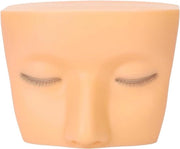 Manichino in silicone per estensione e allenamento ciglia - ciglia 3 strati - manichino per principianti di allenamento