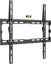 Supporto per schermo per parete per TV da 32 a 70 pollici, supporto per schermo ultradisegno con livella, supporto per schermo per parete piano, capacità di carico 45 kg, massimo VESA: 400 x 400 mm