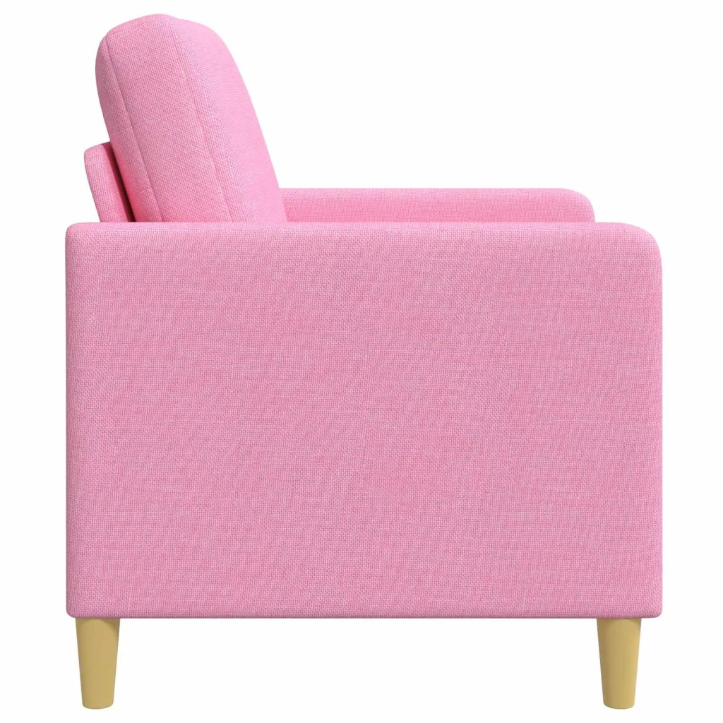 Divano con Storage Rosa 72 x 78 x 87 cm Poliestere 42036875