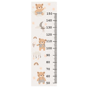 Metro Parete Misura Crescita Bambini in PVC 36x120 Cm Righello Grafico Altezza Muro Bimbi DIS_I