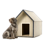 Cuccia per cani in legno LP SmartSide - 80 x 118 x H94 cm, Taglia L – TIMBELA M972-1