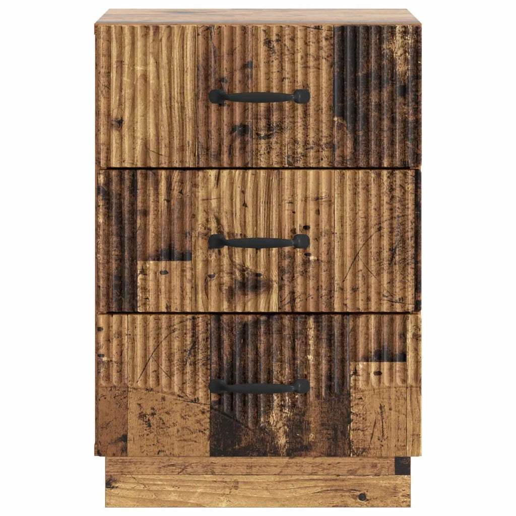 Armadio da Notte con cassetto Legno antico 43 x 41 x 63,5 cm 895253
