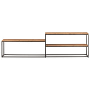 Mobile Porta TV-Mobile per TV-Credenza TV 180x30x50 cm in Legno Massello di Acacia