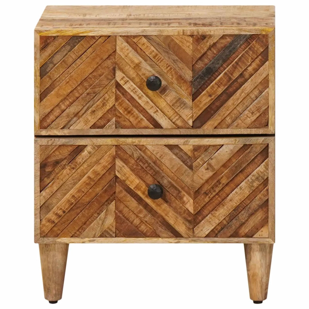 Comodino Marrone 40 x 33,5 x 46 cm Legno di mango massello 4018914