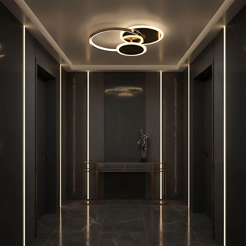 Lampada Da Soffitto App1710-c Gold Led