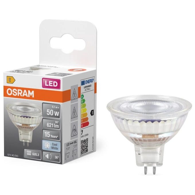 Osram Lampadina LED GU5.3 7.2 Watt 4000 Kelvin 620 Lumen