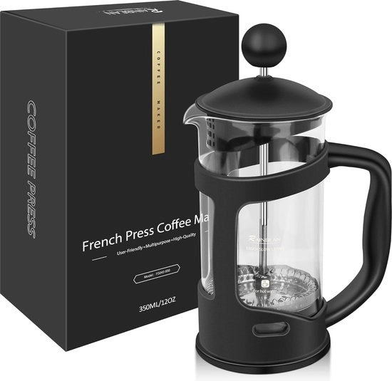 Caffettiera per 2 tazze - Persa francese Macchina per caffè da 350 ml con Filtro in acciaio inossidabile