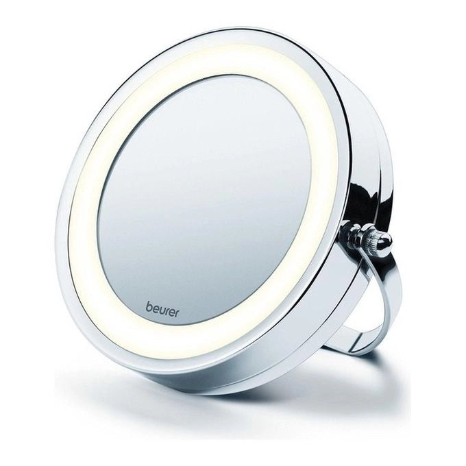 Beurer BS 59 Specchio Cosmetico da Parete, Orientabile e con Illuminazione LED