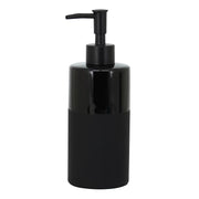 Dispenser nero in ceramica - serie Black