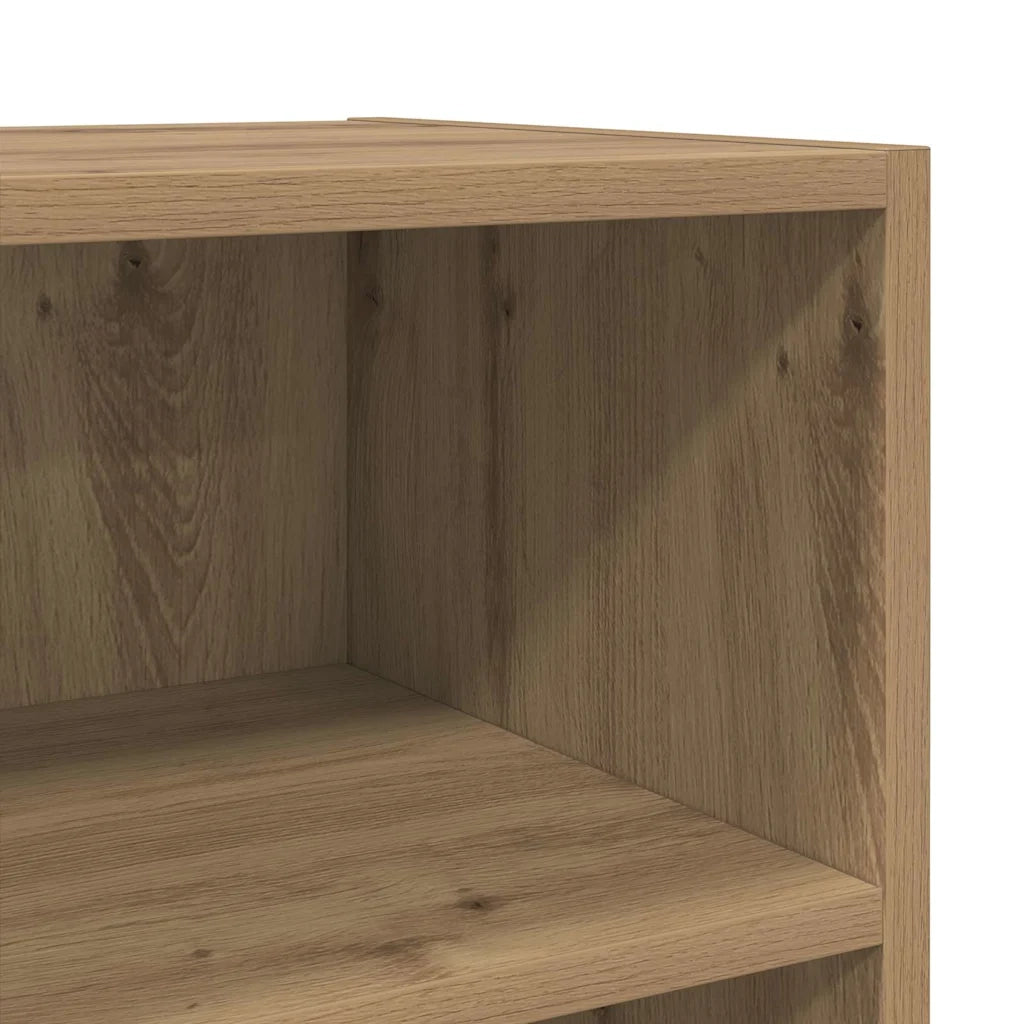 Set mobile TV Montaggio a parete Marrone Legno ingegnerizzato 875111
