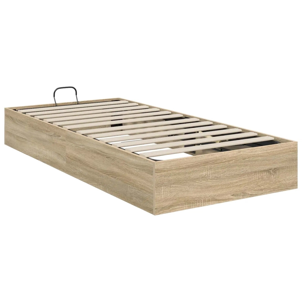 Letto ottomano Rovere Sonoma 193 x 120 x 25 cm Truciolare