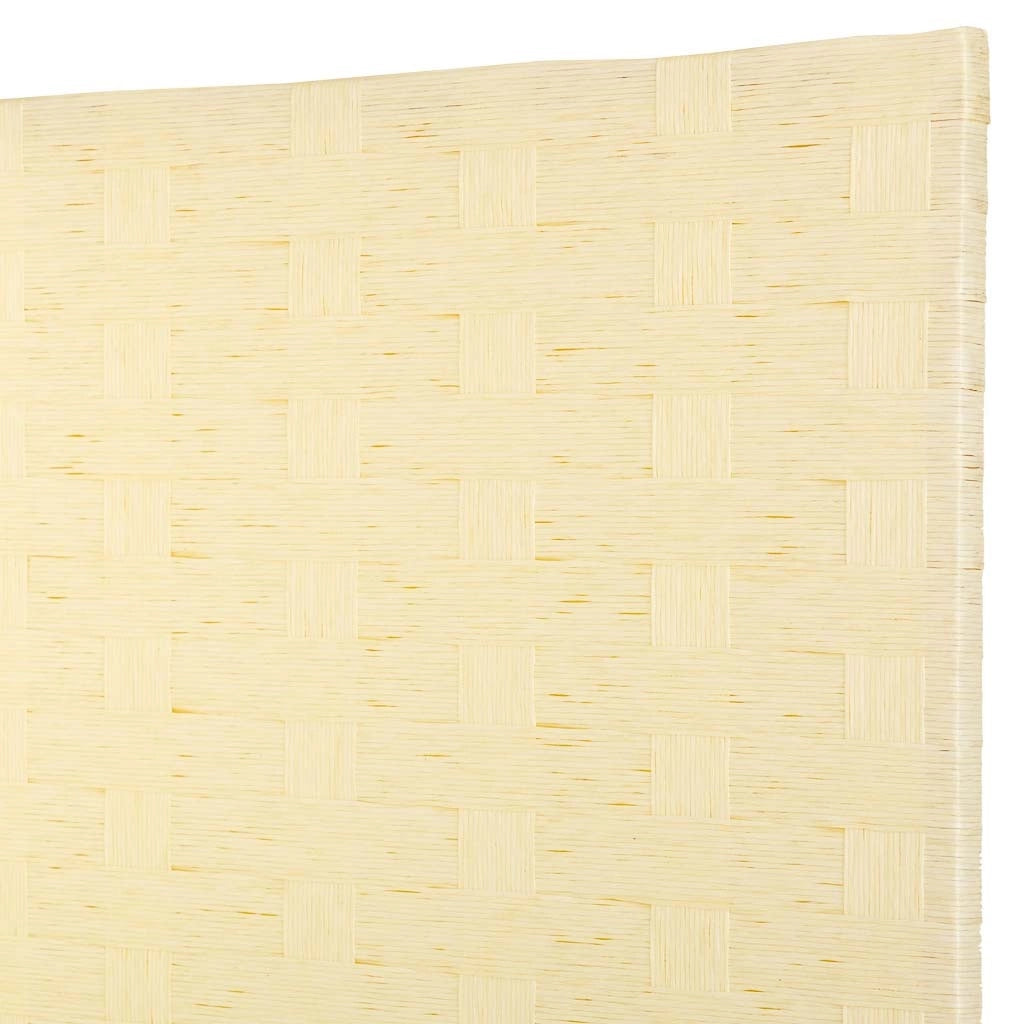 Biombo papel trenzado 4 hojas 50(x4)x3x180h cm