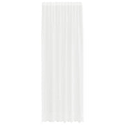 Tenda in Pizzo con tende Bianco 300 x 150 cm Poliestere