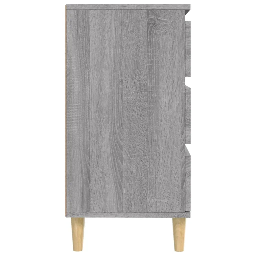 Credenza Grigio Sonoma 60x35x70 cm in Legno Multistrato 823046