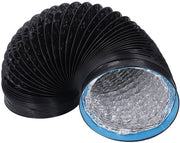 Slang di ventilazione isolata - canale flessibile - PVC/aluminiatura - riduzione del rumore - 7 pollici/2 metri - per HVAC/sistema - canale d'aria