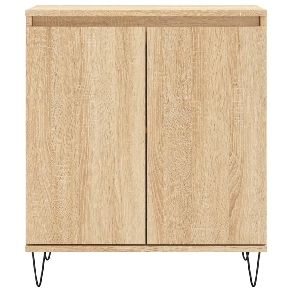 Buffet credenza cassettiera armadio mobile contenitore organizer cucina soggiorno rovere Sonoma 60 x 35 x 70 cm legno ingegnerizzato marrone 02_0031608