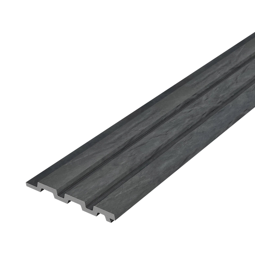 Set di 24 pannelli da parete effetto marmo grigio 03_0010617