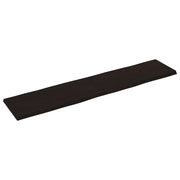Piano Tavolo Marrone Scuro 180x40x(2-4)cm Rovere Non Trattato 364040