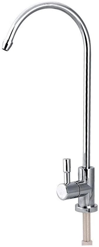 Cucina - Maniglia in Acciaio Inox con Funzione di Rotazione a 360° e Finitura Cromata