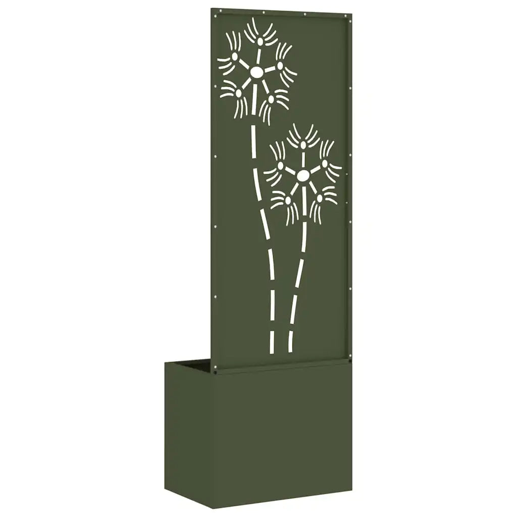 Schermo per privacy in giardino Oliver verde 50 x 140 cm CFW8129839