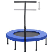 Trampolino da Fitness con Manico e Tappetino di Sicurezza 102cm CFW5219723