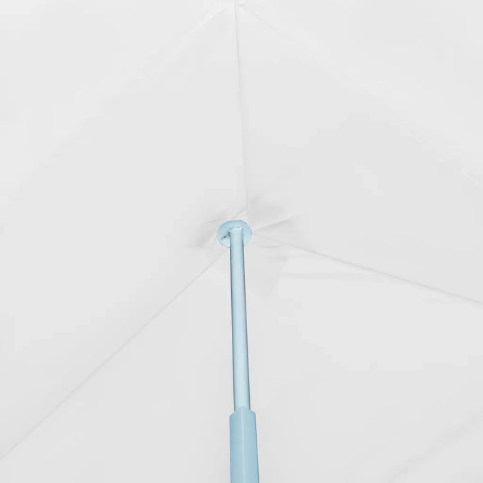 Tenda Pieghevole Pop-Up con 5 Pareti Laterali 3x9 m Bianca 48873