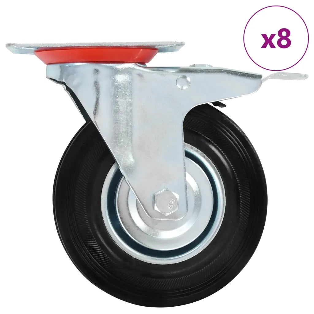 Ruote Girevoli 8 pz 125 mm cod mxl 74639