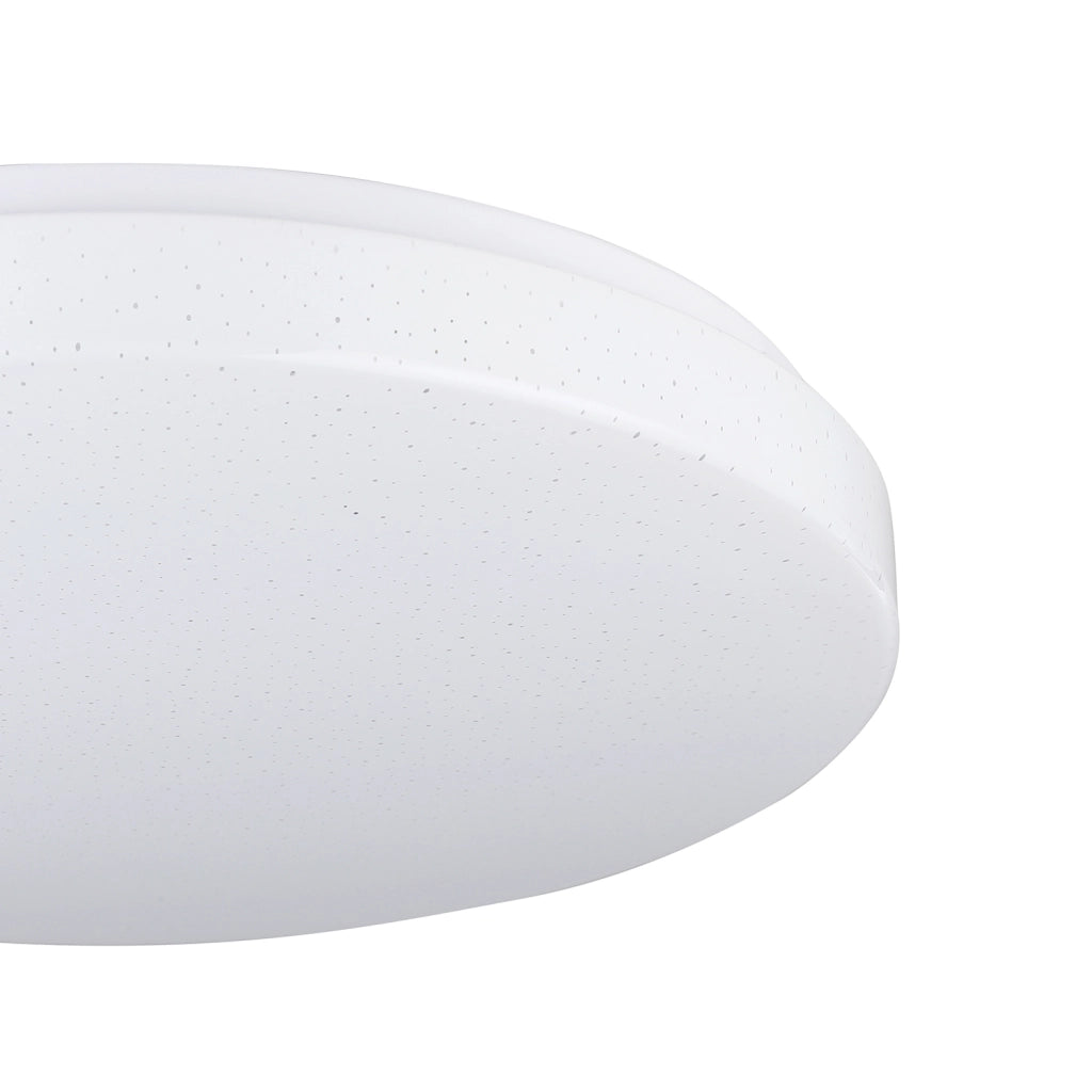 Plafoniera Contemporanea Totari-Z Acciaio Bianco 4 Luci Led Integrato 4,8W Ip44
