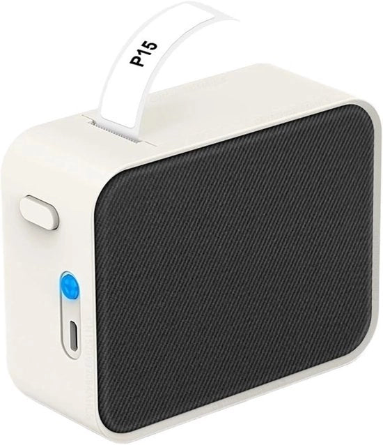 Marcatore a Bluetooth, marciatore elettrico autoadesivo ricaricabile, compatibile con sistemi iOS e Android.
