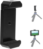 ONF3 - Viti per Smartphone - Klem Universale - Tripod Montaggio - Larghezza Adattabile - Fatta di Metallo - Adatta per Smartphone...